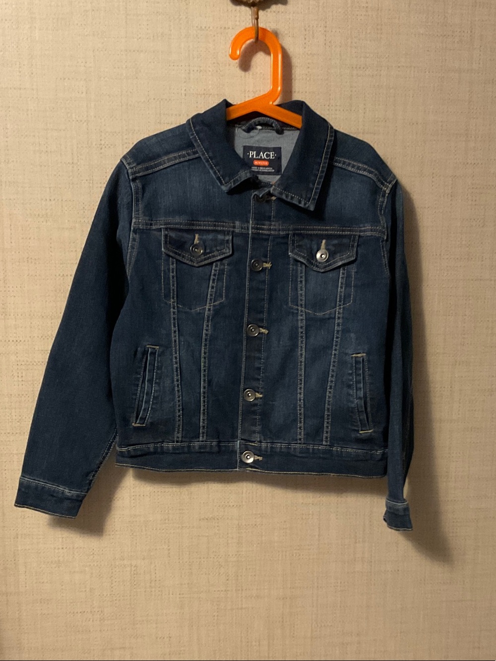 Place Kids Dark Blue Denim Jacket